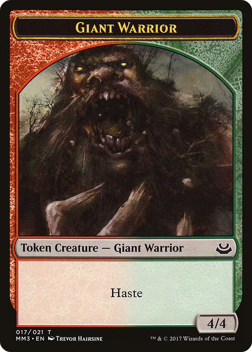 Giant Warrior (MM3-017) - common