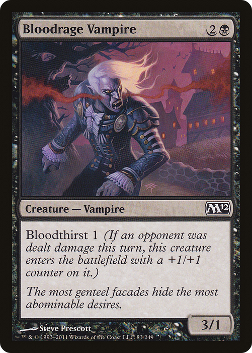 Bloodrage Vampire (M12-083) - common
