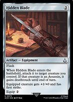 Hidden Blade (ACR-073) - uncommon