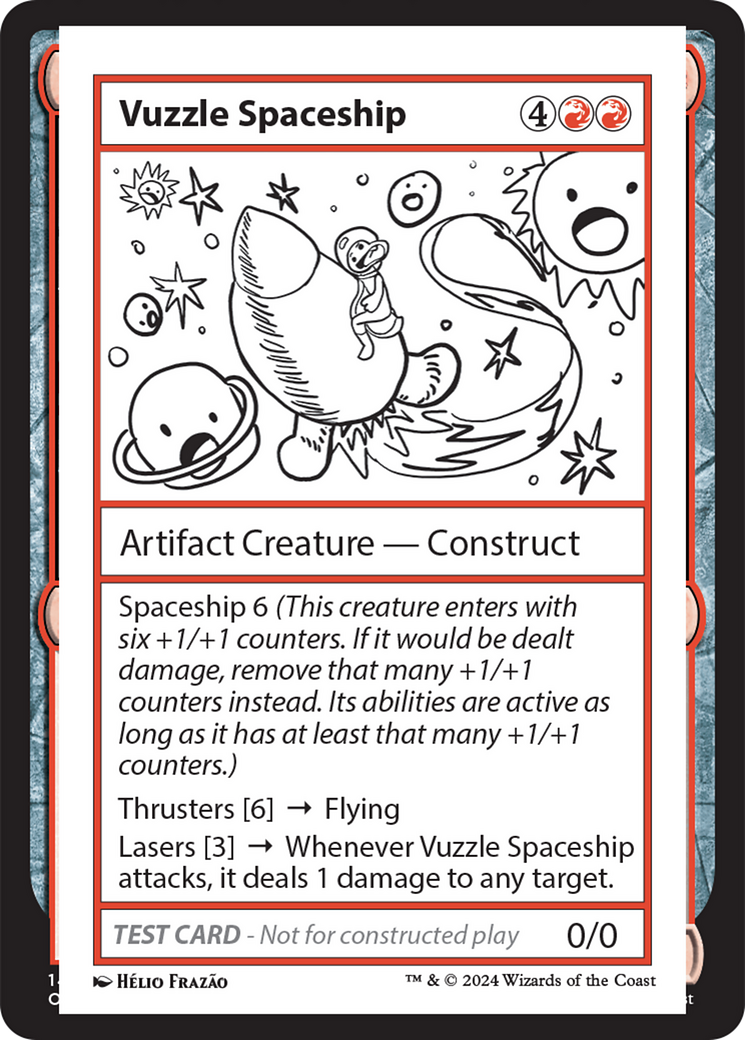 Vuzzle Spaceship (MB2PC-332) - rare