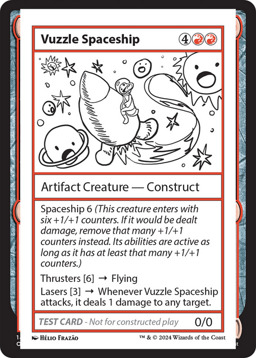 Vuzzle Spaceship (MB2PC-332) - rare