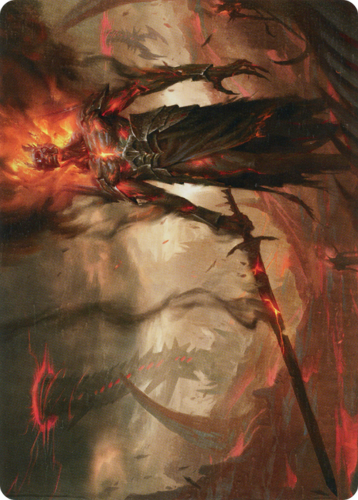 Ashen Reaper // Ashen Reaper (AMOM-046) - common (Borderless) - Foil