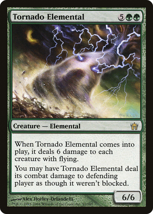 Tornado Elemental (5DN-097) - rare - Foil