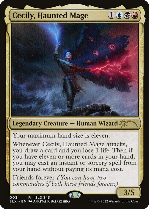 Cecily, Haunted Mage (SLX-003) - rare