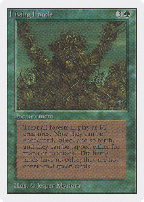 Living Lands (2ED-210) - rare