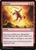 Fireblast (DMR-119) - uncommon
