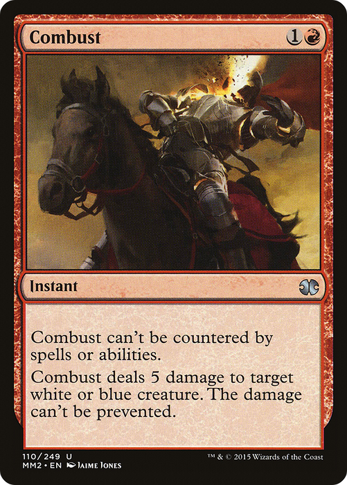 Combust (MM2-110) - uncommon - Foil