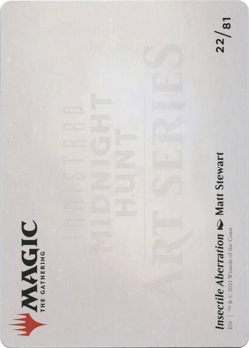 Insectile Aberration // Insectile Aberration (AMID-022) - common (Borderless) - Foil