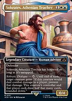 Sokrates, Athenian Teacher (ACR-121) - rare (Borderless)