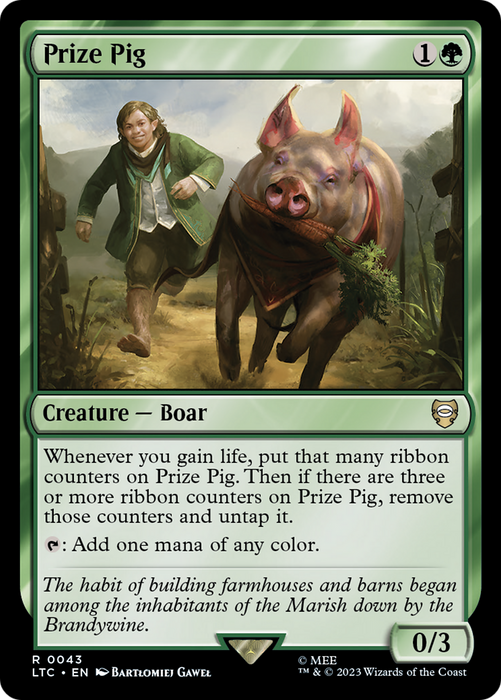 Prize Pig (LTC-043) - rare