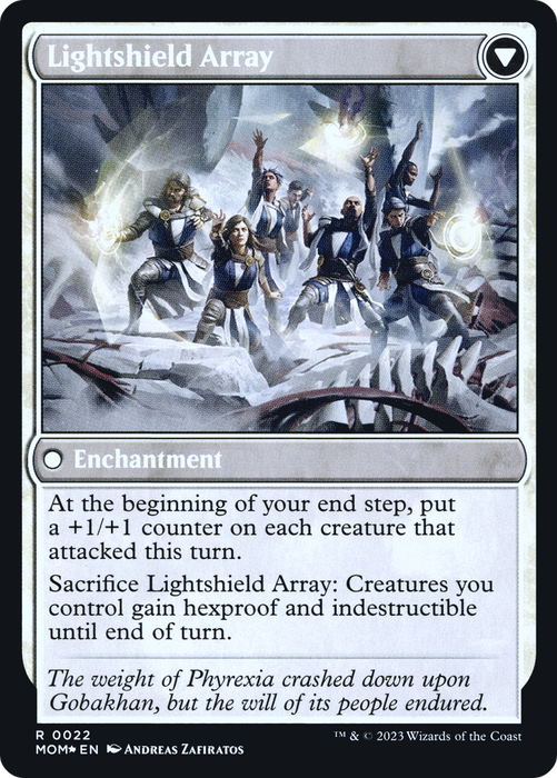 Invasion of Gobakhan // Lightshield Array (PRE-22S) - rare - Foil