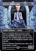 Solemn Simulacrum (SLD-791) - rare (Borderless)