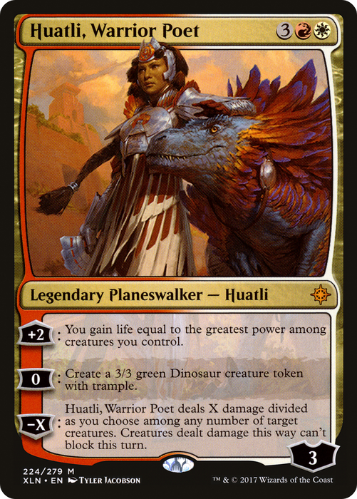 Huatli, Warrior Poet (XLN-224) - mythic