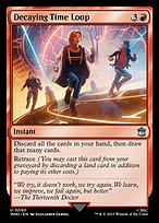 Decaying Time Loop (WHO-080) - uncommon - Foil