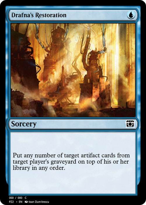Drafna's Restoration (PZ2-65827) - common - Foil