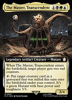 The Master, Transcendent (PIP-947) - mythic: (Extended Art) - Foil