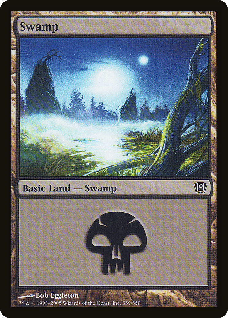 Swamp (9ED-339★) - common - Foil