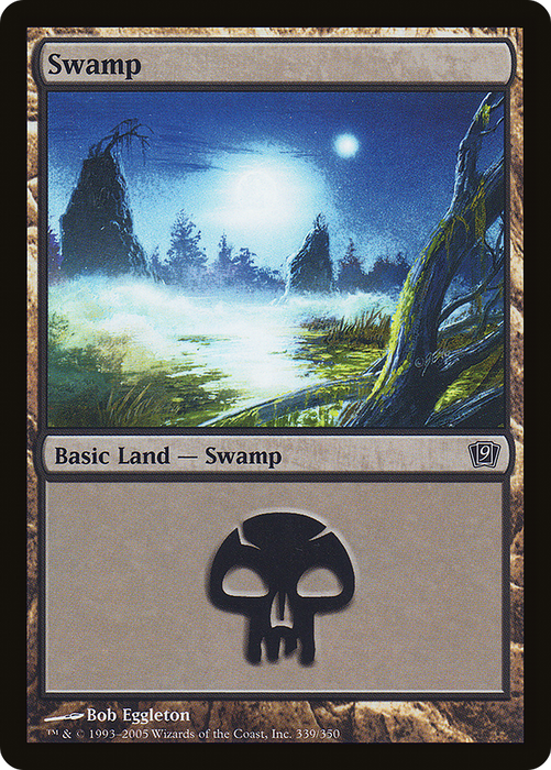Swamp (9ED-339★) - common - Foil