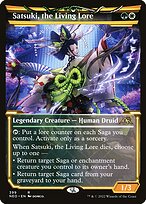 Satsuki, the Living Lore (NEO-399) - rare: (Showcase)