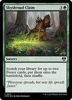 Skyshroud Claim (CMM-321) - common - Foil