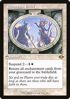 Resurgent Belief (MH2-385) - rare - Etched Foil