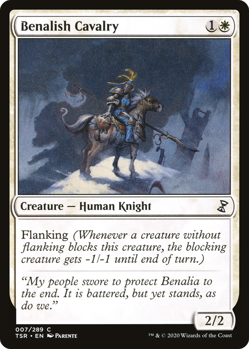 Benalish Cavalry (TSR-007) - common - Foil