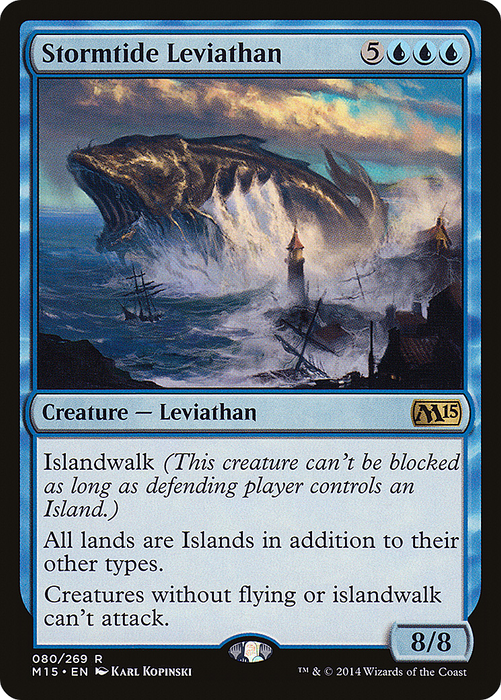 Stormtide Leviathan (M15-080) - rare