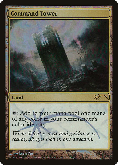Command Tower (JDG-008) - rare - Foil