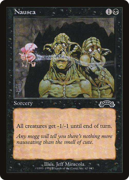 Nausea (EXO-067) - common