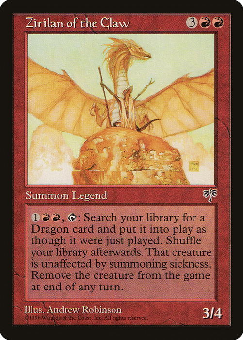 Zirilan of the Claw (MIR-204) - rare