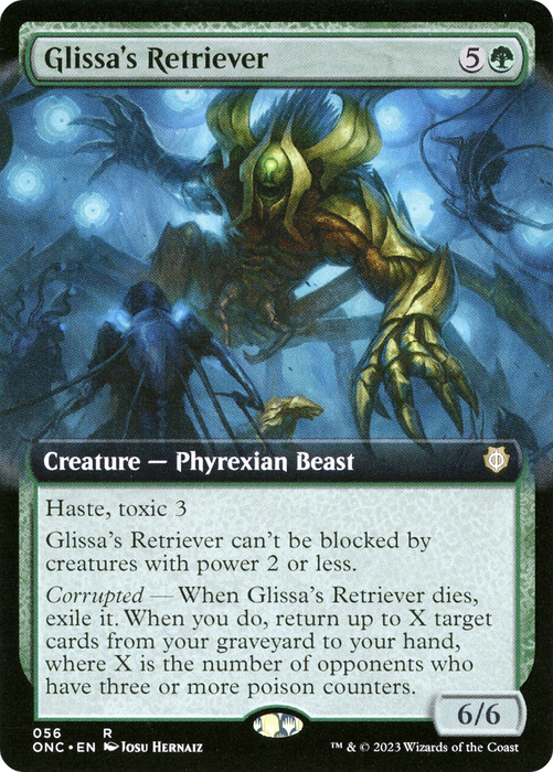 Glissa's Retriever (ONC-056) - rare: (Extended Art)