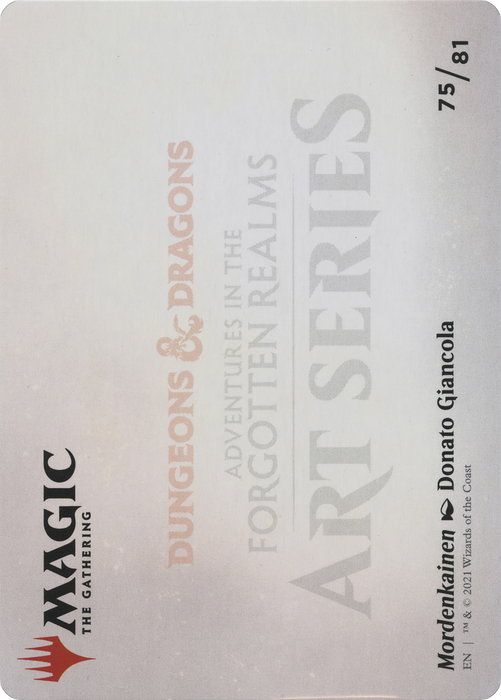 Mordenkainen // Mordenkainen (AAFR-075) - common (Borderless) - Foil