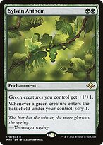 Sylvan Anthem (MH2-176) - rare - Foil