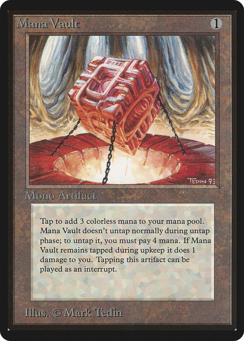 Mana Vault (LEB-260) - rare