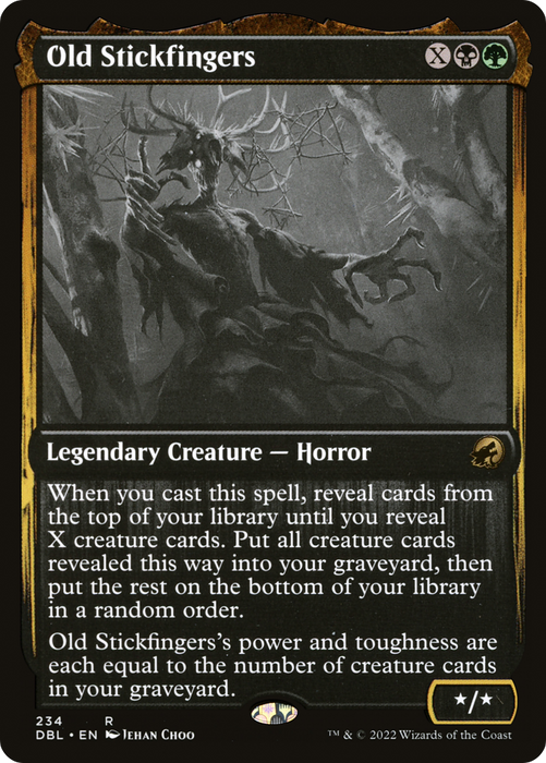 Old Stickfingers (DBL-234) - rare