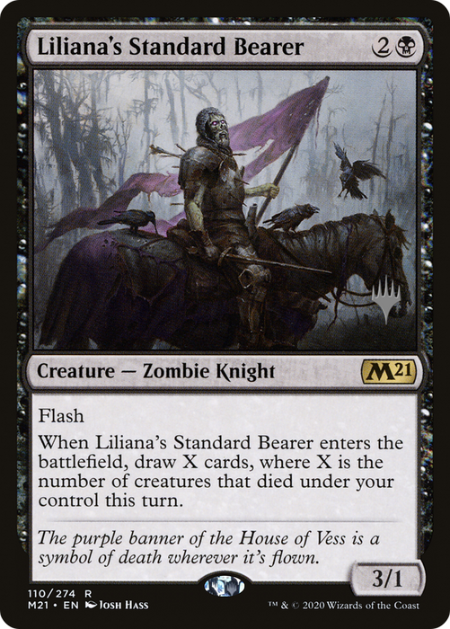 Liliana's Standard Bearer (PPM21-110P) - rare - Foil