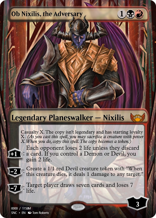 Ob Nixilis, the Adversary (PRM-99687) - mythic