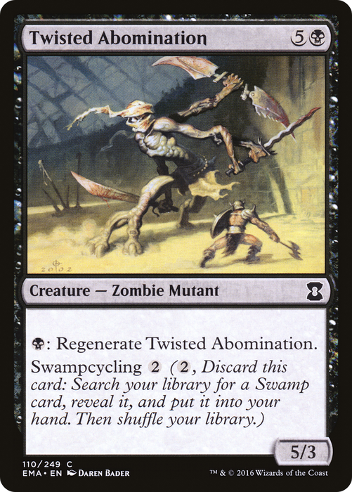 Twisted Abomination (EMA-110) - common - Foil