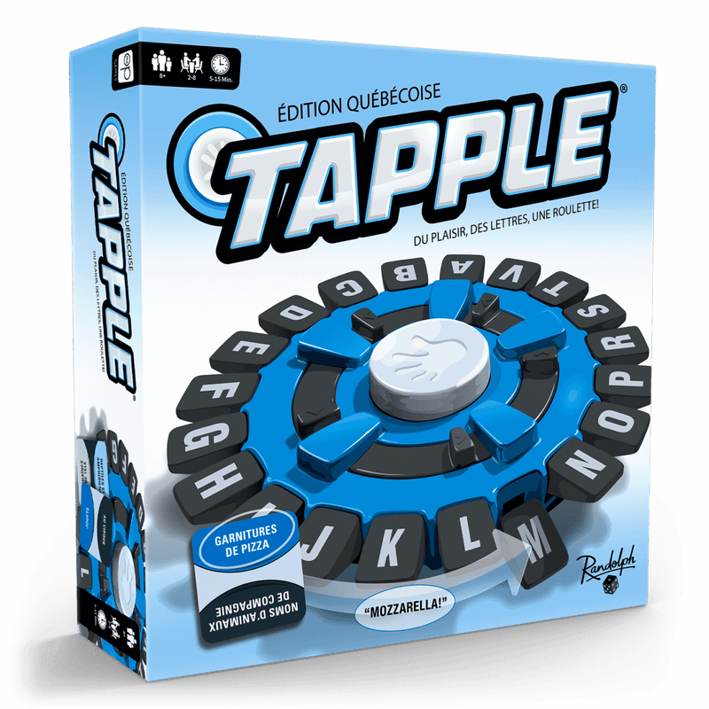Tapple: Édition Québécoise (français) ***Boite avec dommages mineurs***