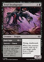 Feral Deathgorger // Dusk Sight (TDM-080) - common - Foil