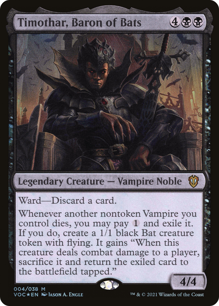 Timothar, Baron of Bats (VOC-004) - mythic