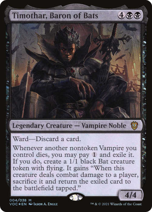 Timothar, Baron of Bats (VOC-004) - mythic