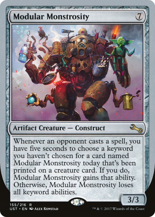 Modular Monstrosity (UST-155) - rare