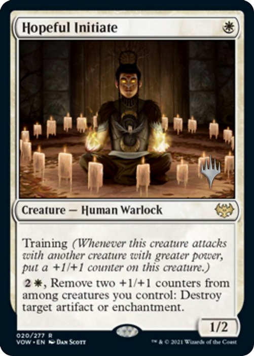 Hopeful Initiate (PPMOM-20P) - rare - Foil