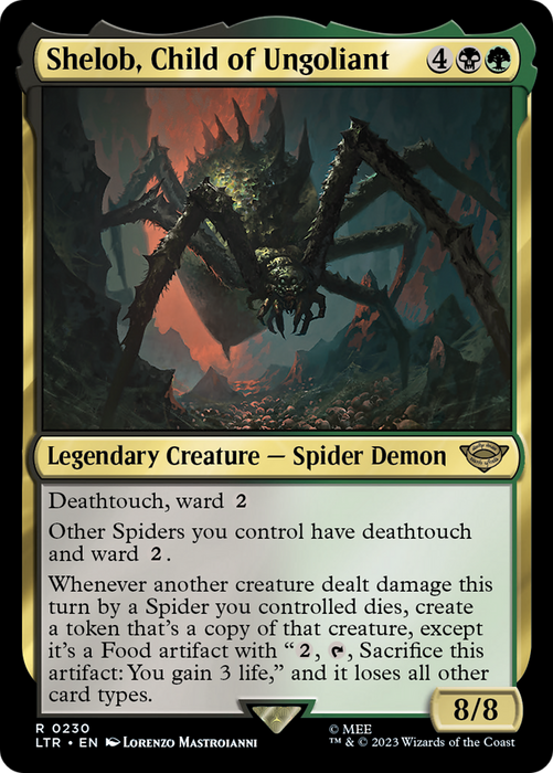 Shelob, Child of Ungoliant (LTR-230) - rare - Foil