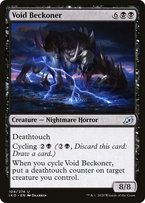 Void Beckoner (IKO-104) - uncommon - Foil