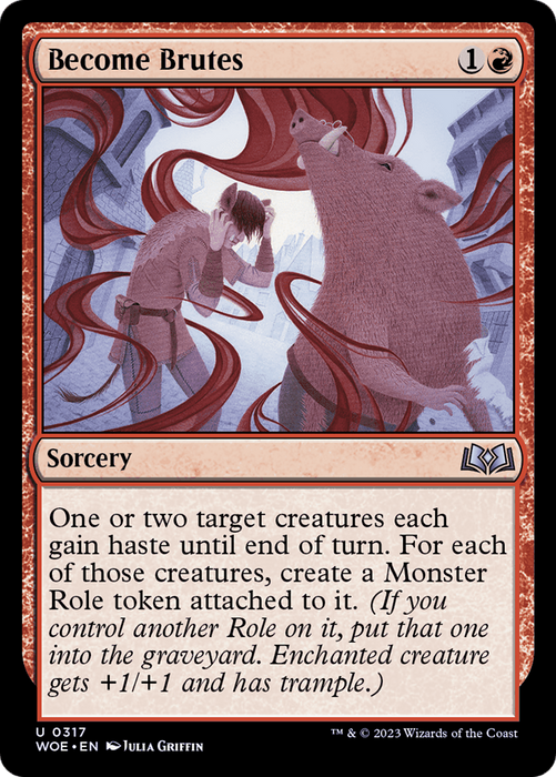 Become Brutes (WOE-317) - uncommon - Foil