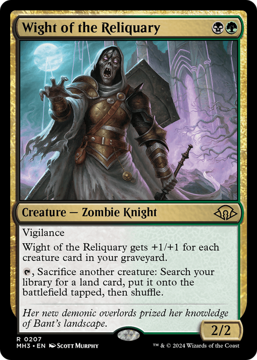 Wight of the Reliquary (MH3-207) - rare - Foil