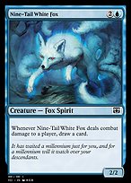 Nine-Tail White Fox (PZ2-70819) - common - Foil