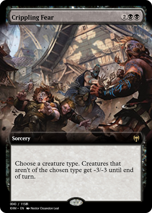 Crippling Fear (PRM-88286) - rare - Foil
